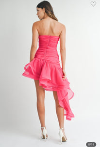 Pink Derby Dress