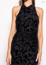 Load image into Gallery viewer, Dark Navy Velvet Maxi Dress