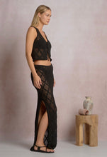 Load image into Gallery viewer, Noir Coast Maxi Skirt