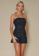 Load image into Gallery viewer, Washed Denim Romper