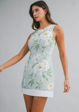 Load image into Gallery viewer, Sage Floral Mini Dress