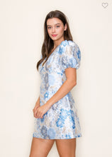 Load image into Gallery viewer, Ellie Flower Mini Dress
