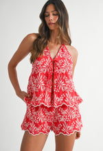 Load image into Gallery viewer, Cherry Blossom Breeze Short Set