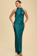 Load image into Gallery viewer, Morgan Hunter Green Maxi Dress