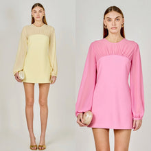 Load image into Gallery viewer, Mixed Media Mini Dress