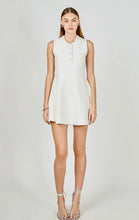 Load image into Gallery viewer, Pearl Bow Flare Knit Dress