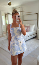 Load image into Gallery viewer, Bluebell Sketch Mini Dress