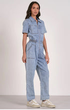 Load image into Gallery viewer, Denim Zip Jumpsuit