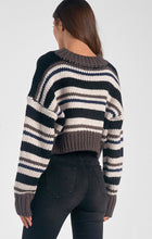 Load image into Gallery viewer, Stripe Chunky Sweater