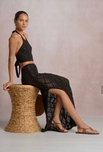 Load image into Gallery viewer, Noir Coast Maxi Skirt