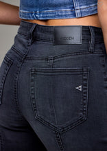 Load image into Gallery viewer, Charcoal Comfort Flare Jeans