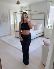 Load image into Gallery viewer, Noir Coast Maxi Skirt