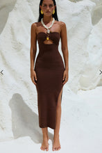 Load image into Gallery viewer, Luna Midi Dress- Espresso