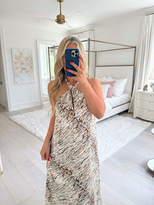 Sahara Halter Maxi Dress