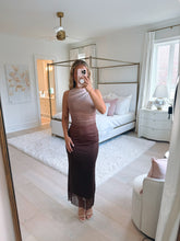 Load image into Gallery viewer, Brown Allure Maxi Dress