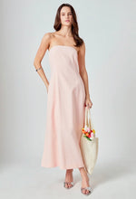 Load image into Gallery viewer, Whitney Linen Strapless Dress