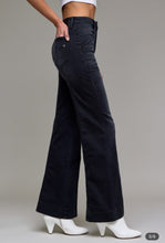 Load image into Gallery viewer, Charcoal Comfort Flare Jeans