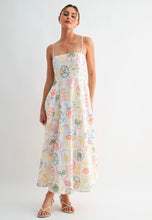 Load image into Gallery viewer, Vacay Postcard Dress