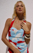 Load image into Gallery viewer, *Preorder* Evie Sweetheart Halter Mini Dress