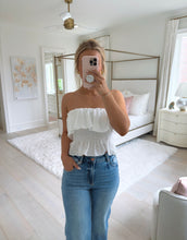 Load image into Gallery viewer, Isabelle Strapless Tiered Top
