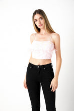 Load image into Gallery viewer, Pink Sequin Feather Top