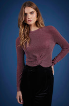 Load image into Gallery viewer, Lurex Bonita Twist Front Top
