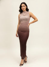 Load image into Gallery viewer, Brown Allure Maxi Dress
