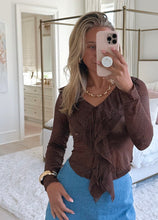 Load image into Gallery viewer, The Autumn Romance Lace Top