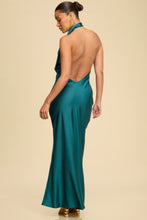 Load image into Gallery viewer, Morgan Hunter Green Maxi Dress