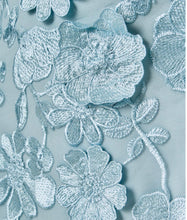 Load image into Gallery viewer, Strapless Floral Embroidered Maxi Dress