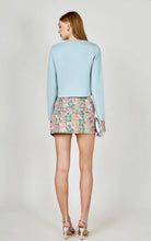 Load image into Gallery viewer, Floral Jacquard Mini Skirt