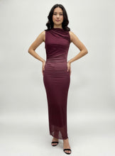 Load image into Gallery viewer, Burgundy Allure Maxi Dress