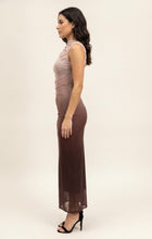 Load image into Gallery viewer, Brown Allure Maxi Dress