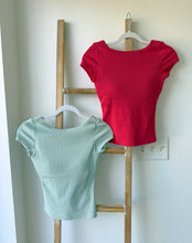 Load image into Gallery viewer, Elaine Ribbed Basic Top
