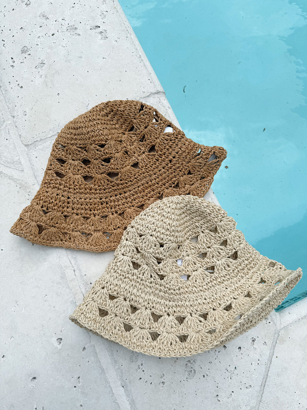 Straw Bucket Hats