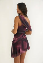 Load image into Gallery viewer, Midnight Mulberry Mesh Dress