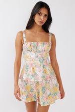 Load image into Gallery viewer, Multi Blush Floral Mini Dress
