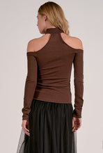 Load image into Gallery viewer, Jolie Off Shoulder Choker Sweater