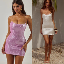 Load image into Gallery viewer, Sindy Sequin Mini Dress