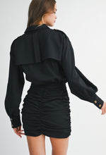 Load image into Gallery viewer, Cargo Pocket Shirt Mini Dress