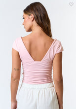 Load image into Gallery viewer, Cap Sleeve Brushed Knit Top