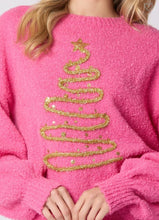 Load image into Gallery viewer, Christmas Tree Oversized Sweater