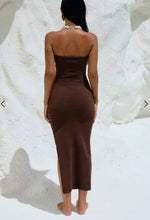 Load image into Gallery viewer, Luna Midi Dress- Espresso