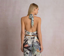 Load image into Gallery viewer, Botanical Halter Top