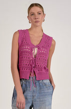 Load image into Gallery viewer, Pink Sands Tie Top