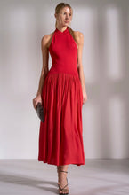 Load image into Gallery viewer, Red Combo Maxi Dress