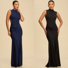 Load image into Gallery viewer, *Preorder* Emma Mock Neck Maxi Dress