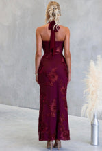 Load image into Gallery viewer, Bordeaux Bloom Gown