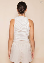 Load image into Gallery viewer, Ruched Mesh Top