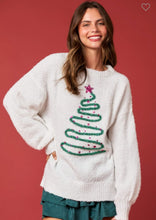 Load image into Gallery viewer, Christmas Tree Oversized Sweater